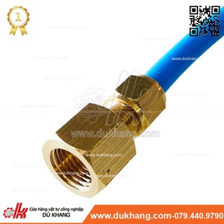 Nối đồng ren trong siết ống khí nén - ren trong siết cam