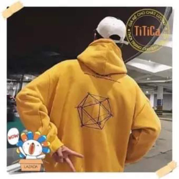 CHUYÊN SỈ Áo Hoodie hình học nỉ bông TTK433 MK | BigBuy360 - bigbuy360.vn