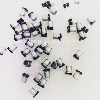 10 tụ nhôm dán smd 4.7uF 50V