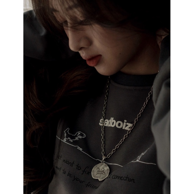 Áo Sweater SADBOIZ Saddino Gray