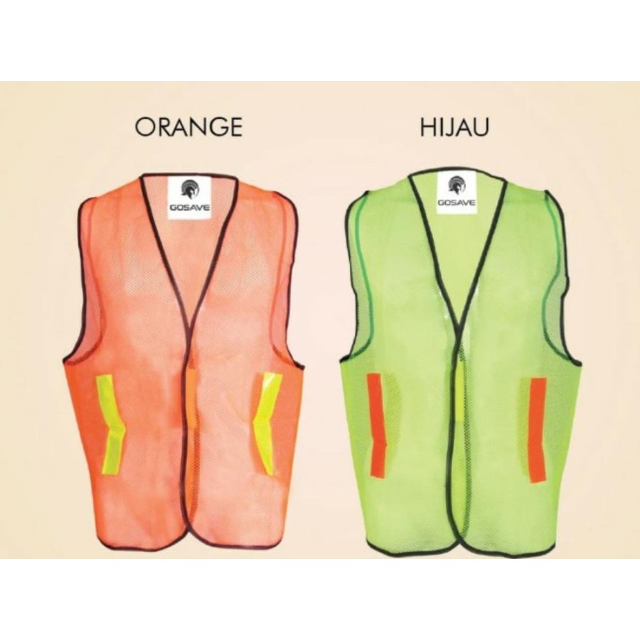 Áo Vest Phản Quang Màu Xanh Lá Cam An Toàn Dự Án