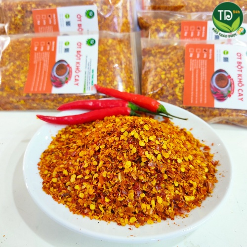 Ớt khô cánh nhỏ siêu cay dùng làm kim chi – 100g