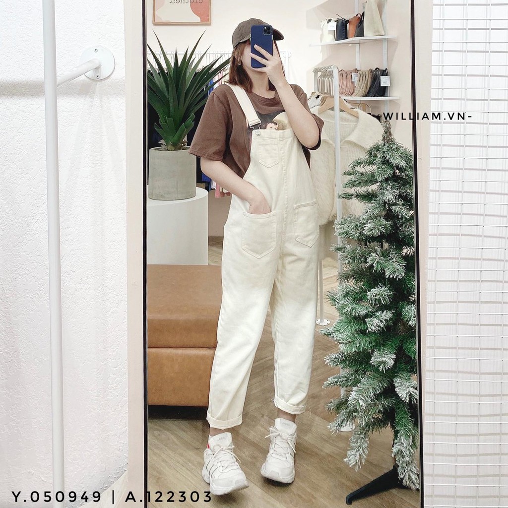 Quần yếm jean trơn (050949) | BigBuy360 - bigbuy360.vn