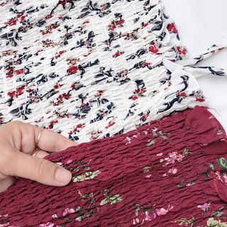 (HÌNH THẬT) Đầm nhún 2 dây