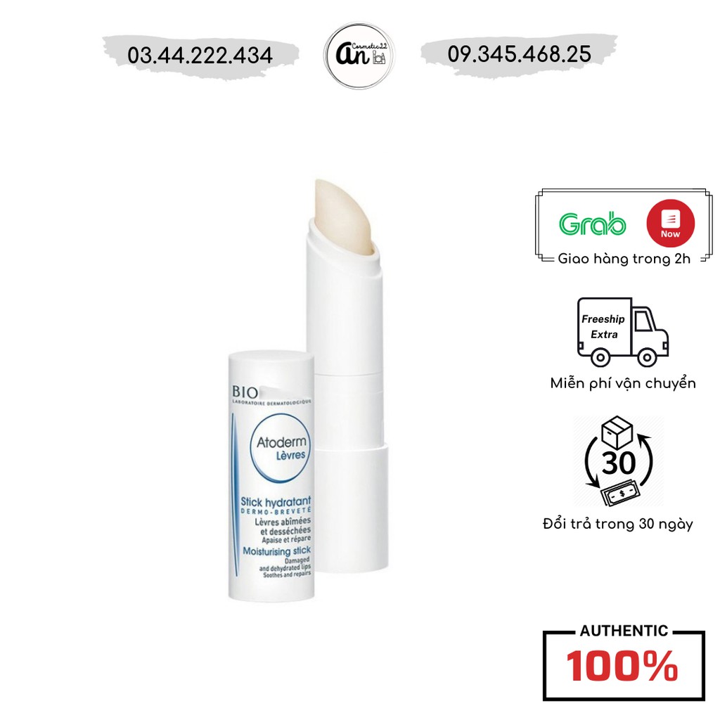 Son Dưỡng Môi Bio Atoderm Lèvres Stick của Pháp