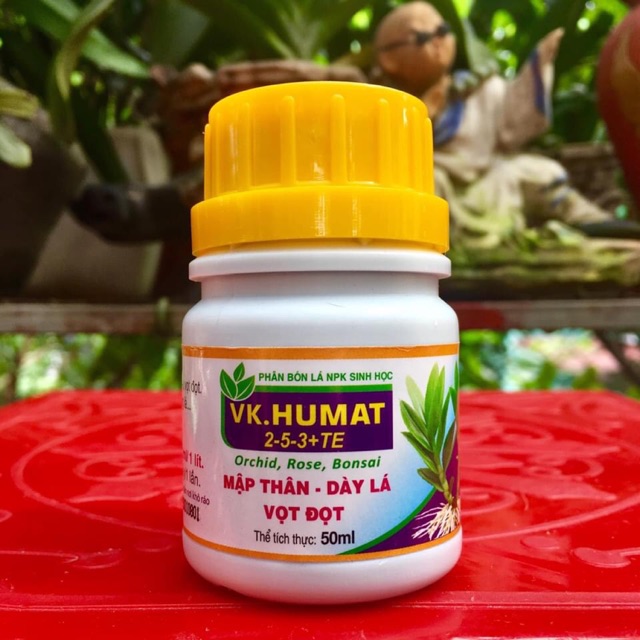 Phân bón MẬP THÂN, DÀY LÁ, VỌT ĐỌT VK Humat