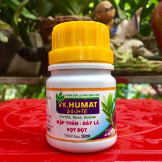 Phân bón MẬP THÂN, DÀY LÁ, VỌT ĐỌT VK Humat
