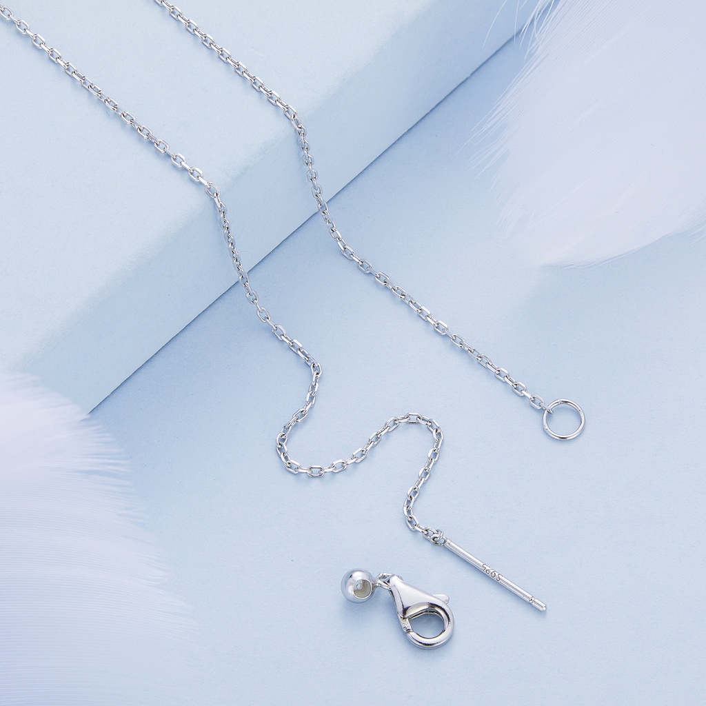 BAMOER Dây ChuyềN bạc 925 HìNh BướM NhiềU MàU ThờI Trang