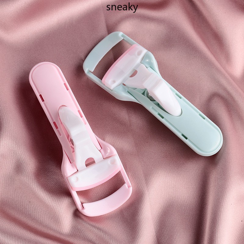 Kẹp uốn cong lông mi 3D bằng nhựa đầu vuông chuyên dụng MMT