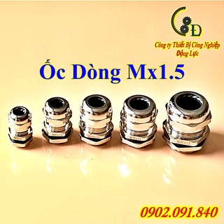 Ốc siết (xiết) cáp kim loại giữ dây điện ✴️VIP✴️ khóa - kẹp dây cáp điện chống thấm nước cho tủ điện M12/16/18/20/22/24