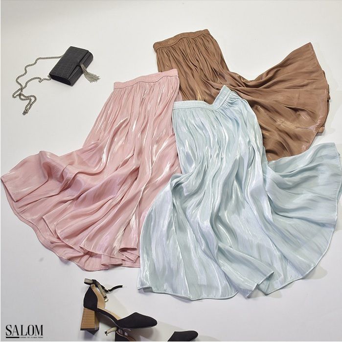 Chân váy dáng dài_Organza | BigBuy360 - bigbuy360.vn