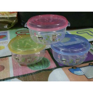 Sỉ 10 bát nhựa có nắp 18cm