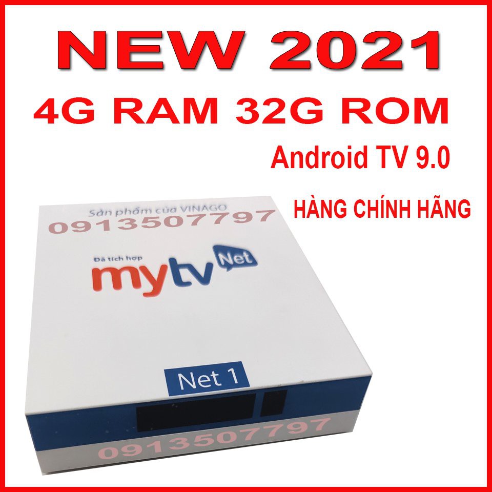 box android Mytv net ram 4g rom 32g