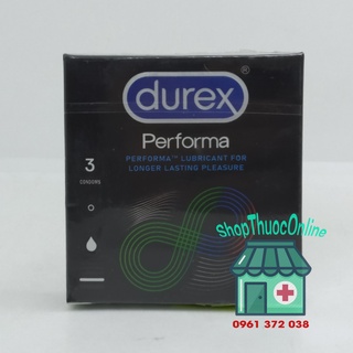 Bao cao su Durex Performa hộp 3 cái