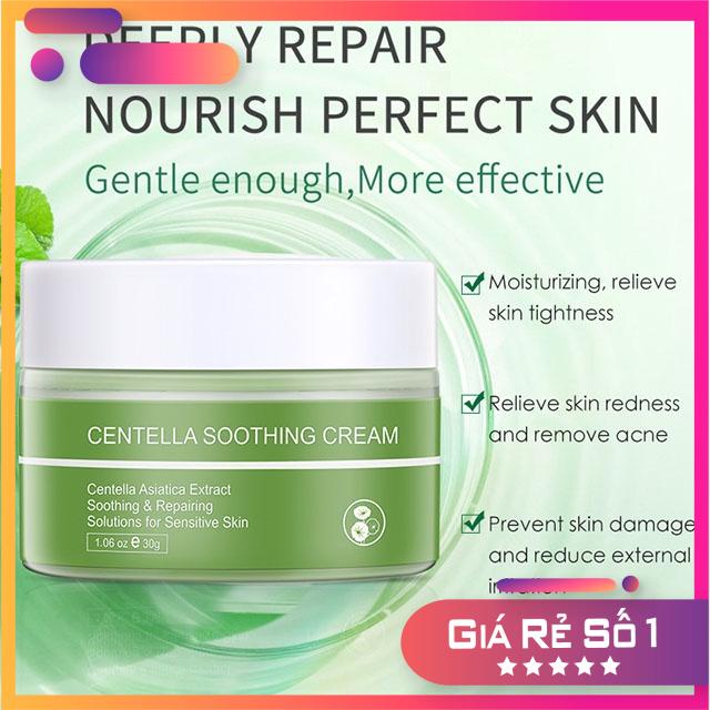 Kem Dưỡng Da Chiết Xuất Rau Má Dưỡng Ẩm Không Gây Dị Ứng Skin Ever - 30g