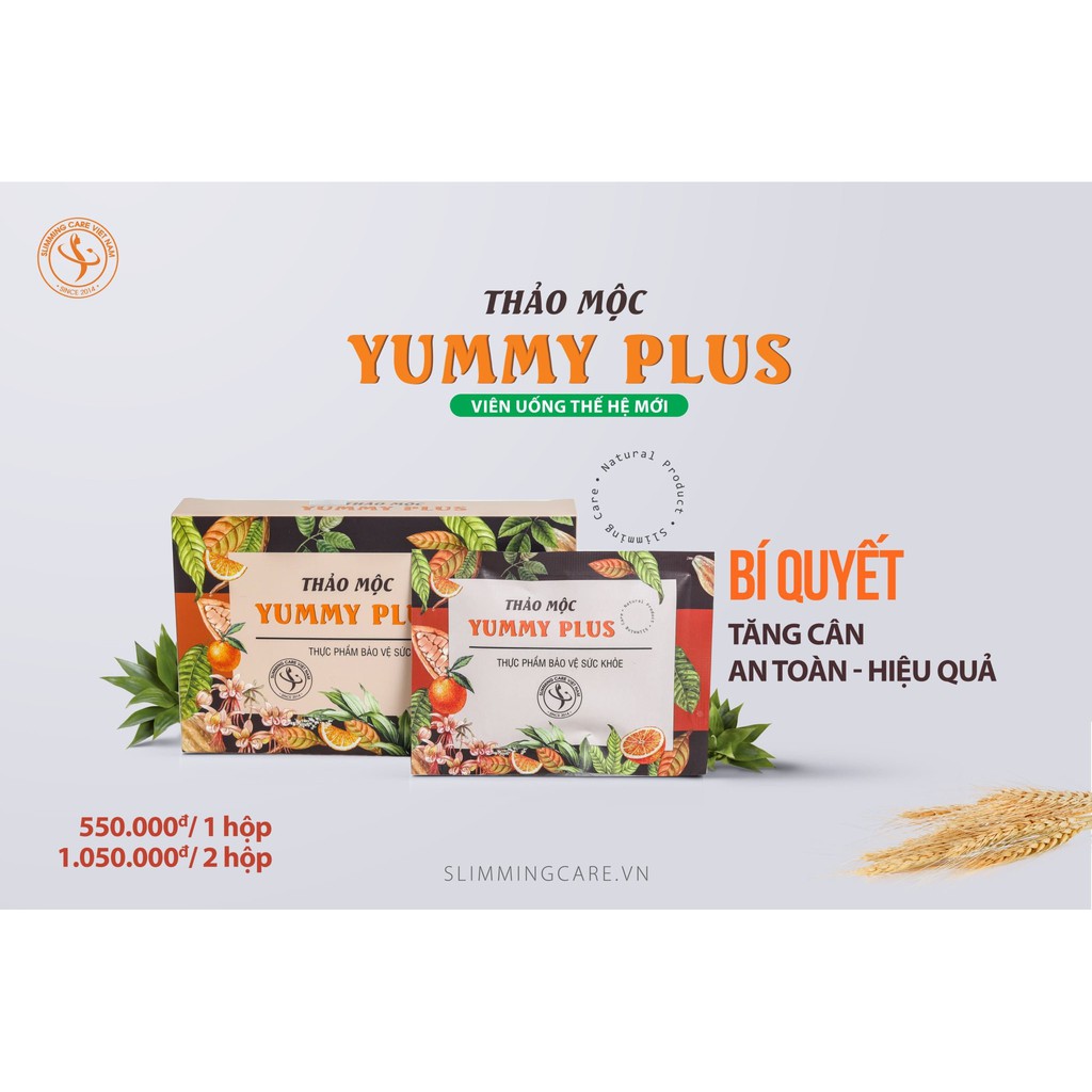 [CHÍNH HÃNG] THẢO MỘC YUMMY PLUS - TĂNG CÂN AN TOÀN HIỆU QUẢ