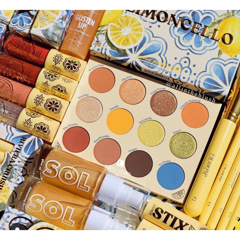 Bảng Phấn Mắt Colourpop Limoncello