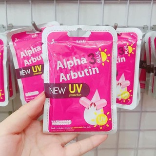 MẪU MỚI - Viên Kích Trắng Chống Nắng Alpha Arbutin 3 Plus Thái Lan