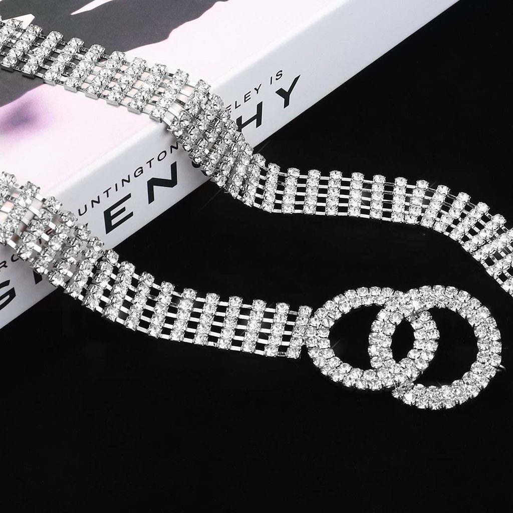 Thắt Lưng Dây Xích Lấp Lánh KENT1 Cho Nữ