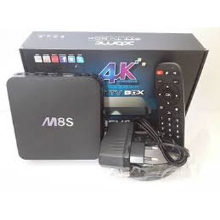 Tv box m8s enybox tặng chuột ko dây dell, hp