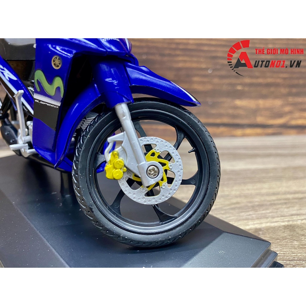 MÔ HÌNH XE YAZ YAMAHA 125ZR MOVISTAR 1:12 DEALER 7982