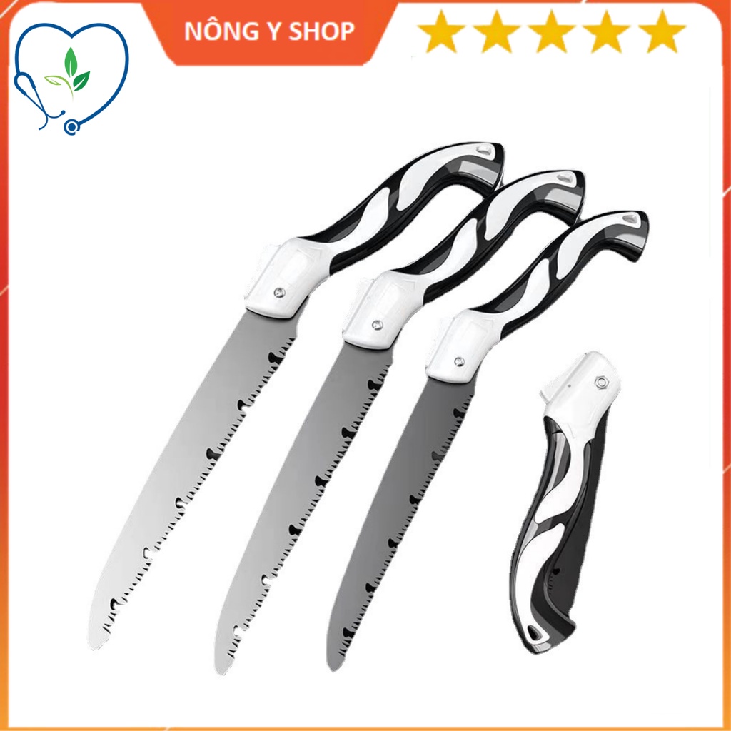 Cưa Cầm Tay Gấp Gọn ⚡ Cưa Cây Cưa Gỗ Cưa Xếp Lưỡi Thép Hợp Kim SK5