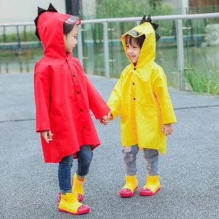 Áo mưa khủng long trẻ em