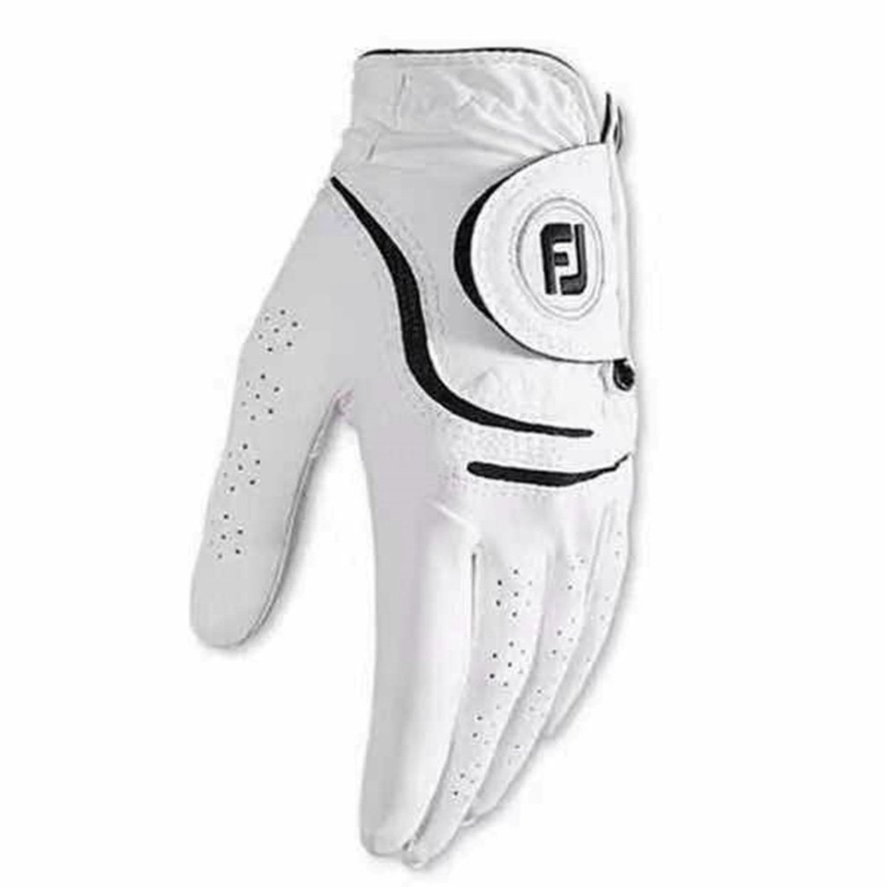 [ GIÁ CỰC SỐC ] Găng tay da đánh golf FOOTJOY đủ 2 màu đen trắng Trái và Phải (1 chiếc)