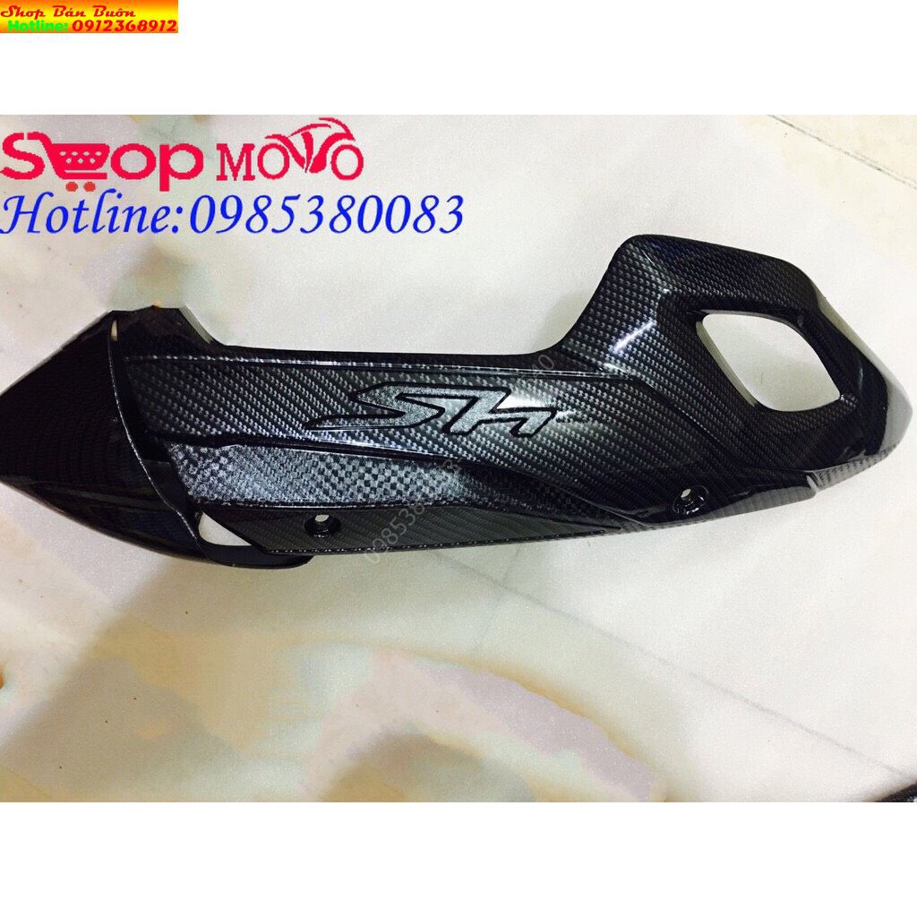 Ốp bô các bon lắp sh 2012-2016, ab, lead, vision carbon