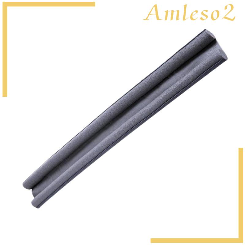 [AMLESO2]Self Adhesive Foam Door Bottom Seal Strip Soundproof Noise Reduction Rubber