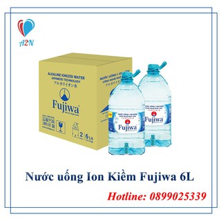 [Thùng 2 bình] Nước Uống Ion Kiềm Giàu Hydro 6 Lít