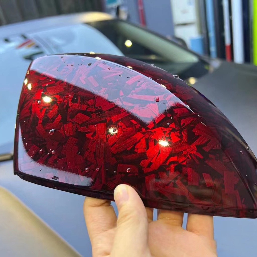 1 Cuộn Phim Dán PET & Edition Bằng Sợi Carbon Tổng Hợp  Cho Xe Hơi / Xe Máy / Xe Đạp DLY Phản Quang