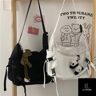 TÚI ĐEO CHÉO NỮ VẢI CANVAS THỜI TRANG HÀNG QUẢNG CHÂU ĐI HỌC ĐI CHƠI
