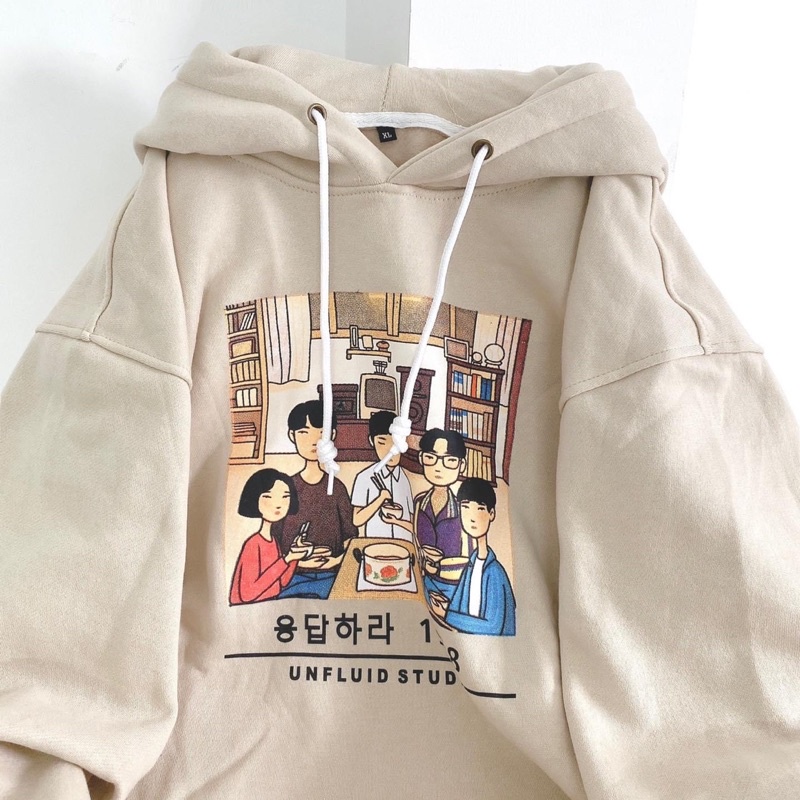 ÁO HOODIE NỈ GIA ĐÌNH ulzzang unisex pqk | BigBuy360 - bigbuy360.vn