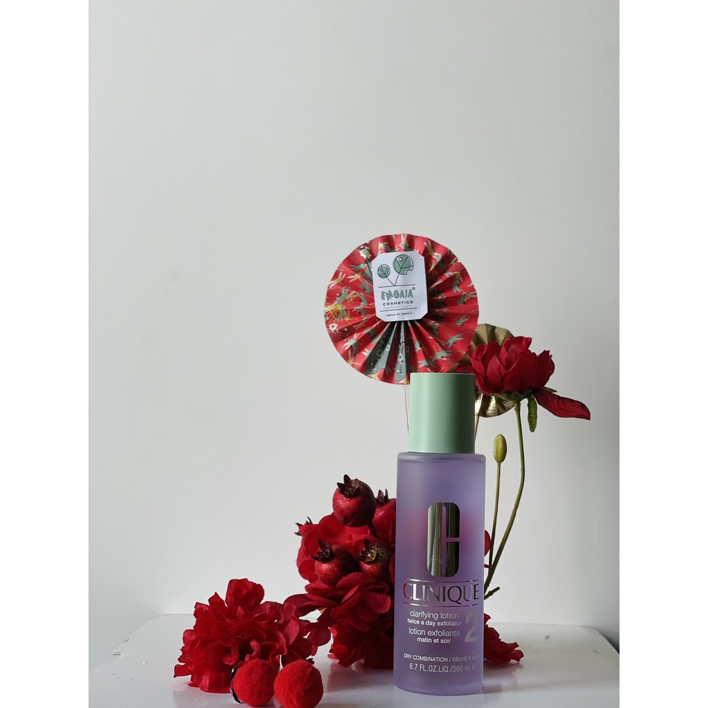 -NƯỚC THANH TẨY CLINIQUE CLARIFYING LOTION 2 CHO DA HÔN HỢP THIÊN KHÔ 200ml (Chính hãng)