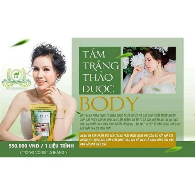 TẮM TRẮNG BODY TDĐY LÊ XUÂN