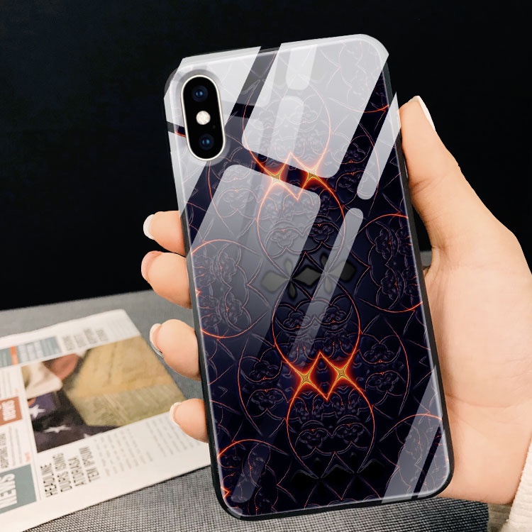 Ip Xs Max Ốp Hình Amoled Lạ CASECAFE Iphone X/Xr/Xsmax/11/11Pro/11ProMax/12Mini/12/12/Pro/12ProMax