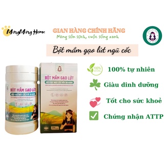 Bột mầm gạo lứt siêu hạt ngũ cốc - bột ngũ cốc dinh dưỡng - cô gái bh.nong - hộp 500g