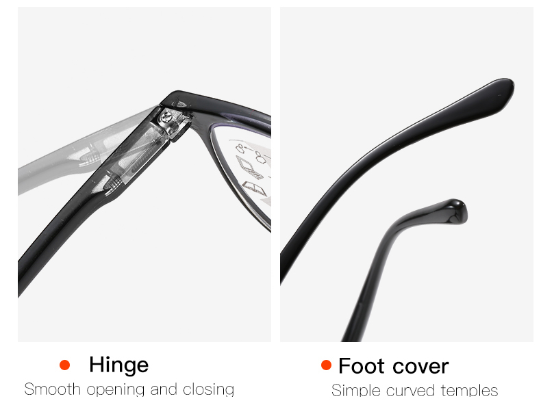 Thời trang Kính viễn thị Chặn ánh sáng Xanh dành cho Nam và Nữ Kính đọc sách có thể nhìn thấy từ xa và gần