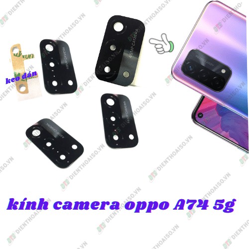 Kính camera dùng cho oppo a74 5g