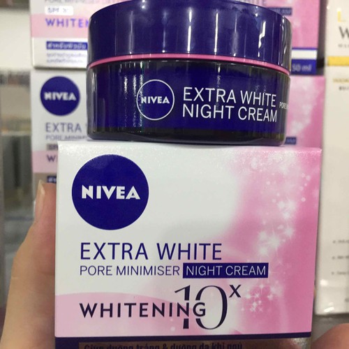 Kem Dưỡng Trắng Da Ban Đêm Nivea 50ml