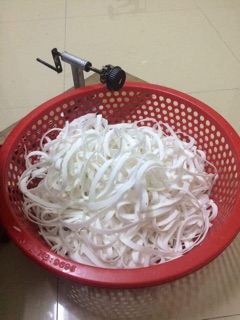 Máy nạo dừa sợi