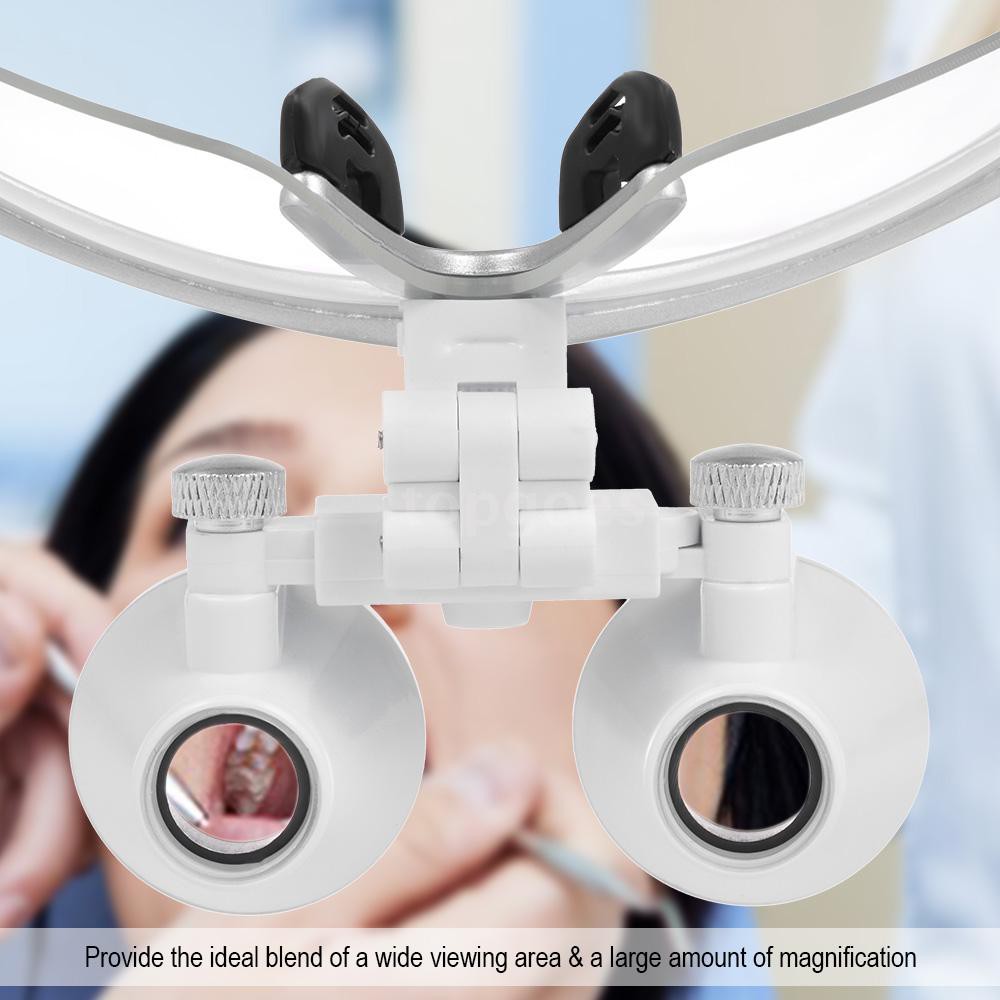 T&G 3.5X 420mm Dental Binocular Loupes Dental Magnifier Optical Glass Dentists Medical Surgical Loupes