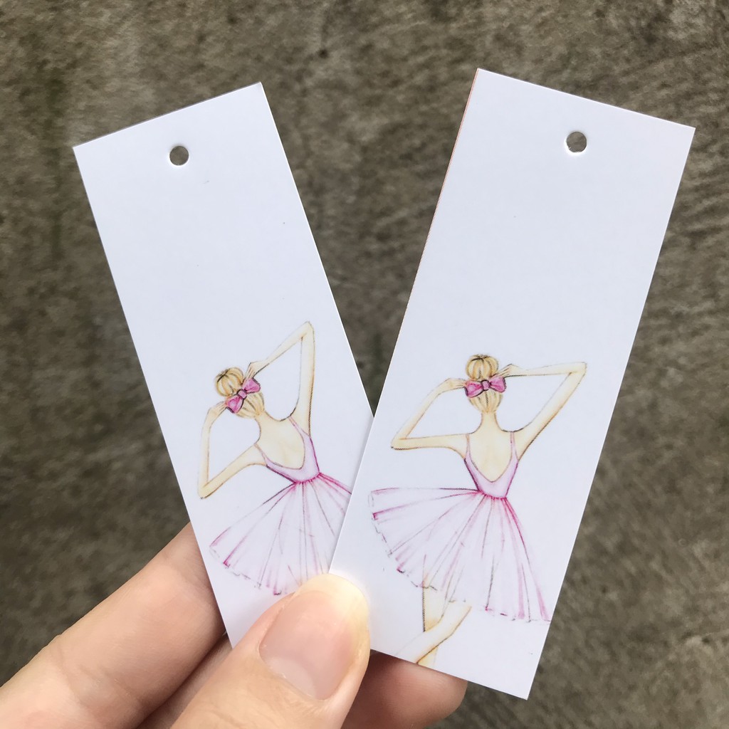 NHÃN MÁC TAG QUẦN ÁO giúp nâng cao thương hiệu quần áo - Giấy bìa cứng sang trọng 100 cái mẫu 34