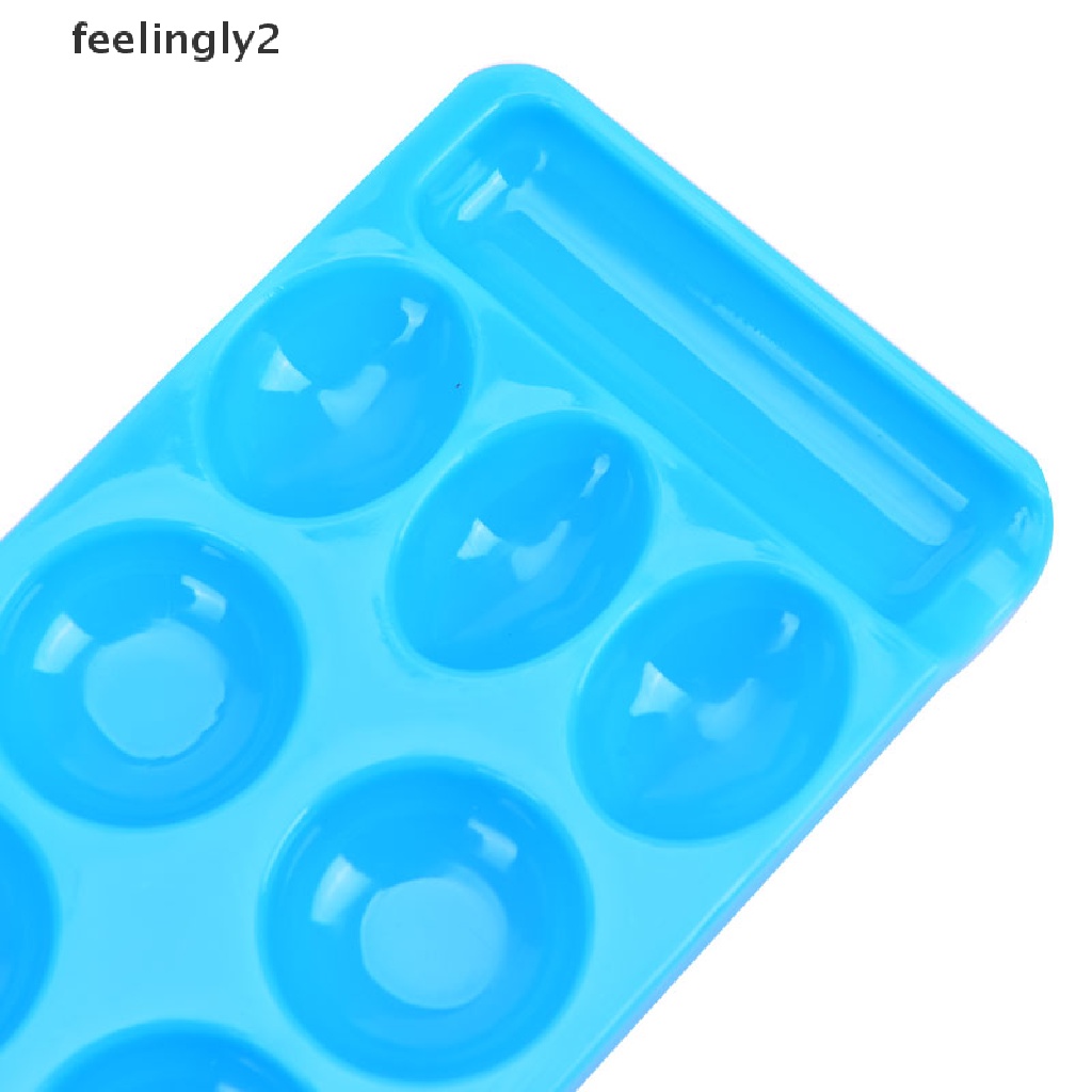 [Hàng mới về] Bảng pha màu sơn móng tay nghệ thuật có ngăn chứa cọ