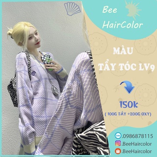 Thuốc Tẩy Tóc lv9-10 [ 2 set tẩy dành cho tóc dài ]