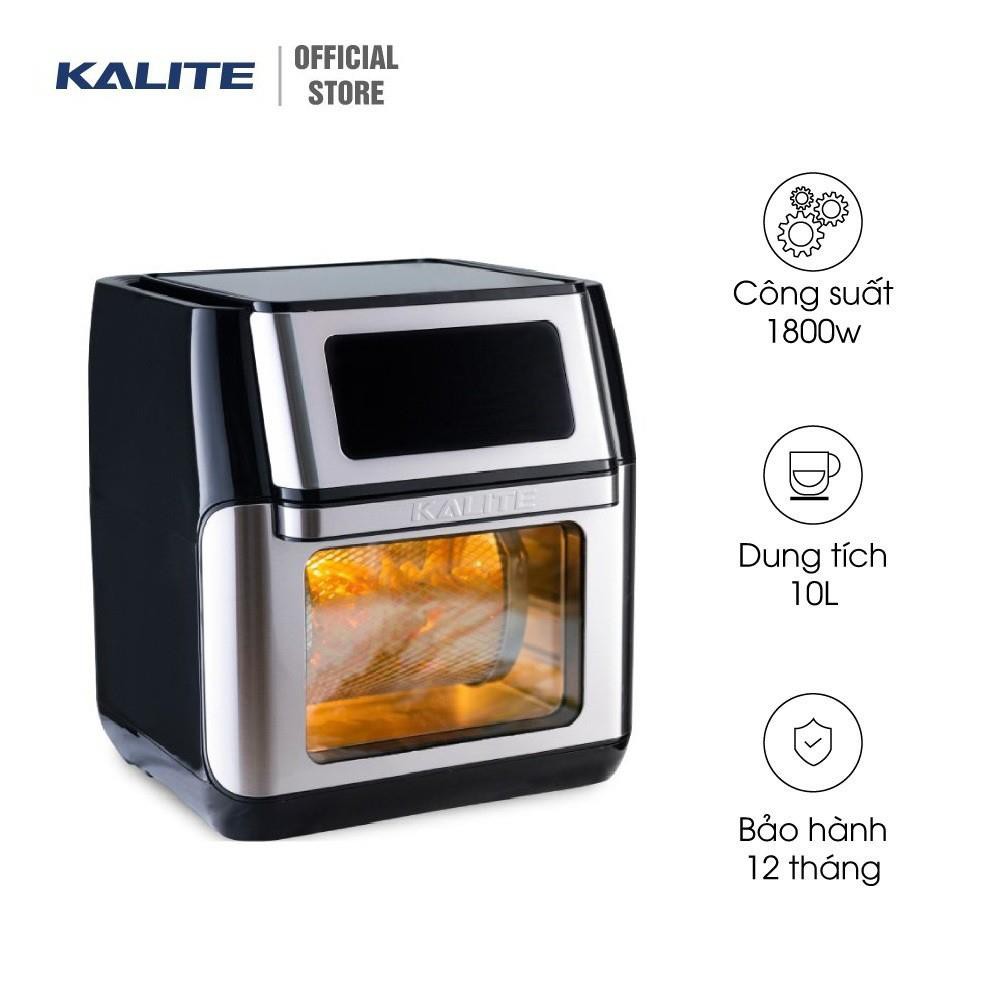 Nồi chiên không dầu Kalite Q10 công suất 1800W dung tích 10L hàng chính hãng