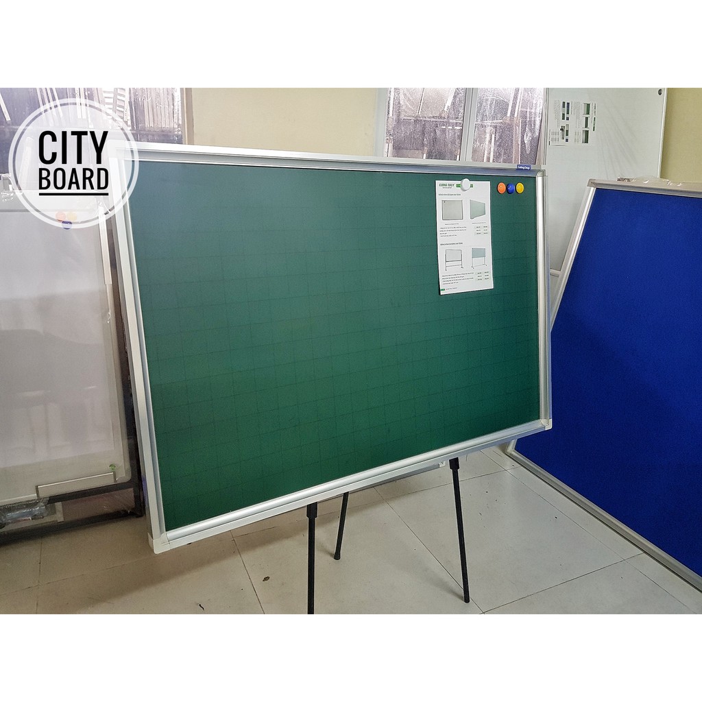 Bảng từ xanh,KT: 80x120cm,100x120cm khung to dòng Standard-Bảng Cường Thúy
