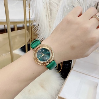 Đồng hồ nữ Michael kors MK360 dây da cao cấp, mặt xoay -Đồng hồ MK mặt xoay