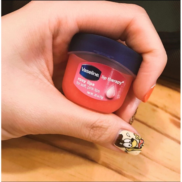 Dưỡng Môi Vaseline💖FREESHIP💖Dưỡng môi Hương Hoa Hồng ,Dưỡng môi bằng Vaseline chống khô và nẻ môi